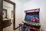 Relive childhood fun at the gaming station, featuring hundreds of classic games.